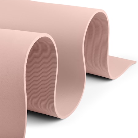 Wakeman Large Yoga Mat - 6x4 Non-Slip 8mm Exercise Mat for Home Workouts by Pink 80-5222
